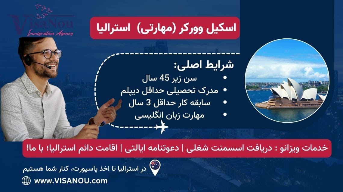 ویزای اسکیل ورکر استرالیا